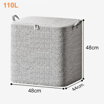 🔔 50 % RABATT🔥Extra stor förvaringslåda med lock – mångsidig för kläder, filtar och sängkläder🛌