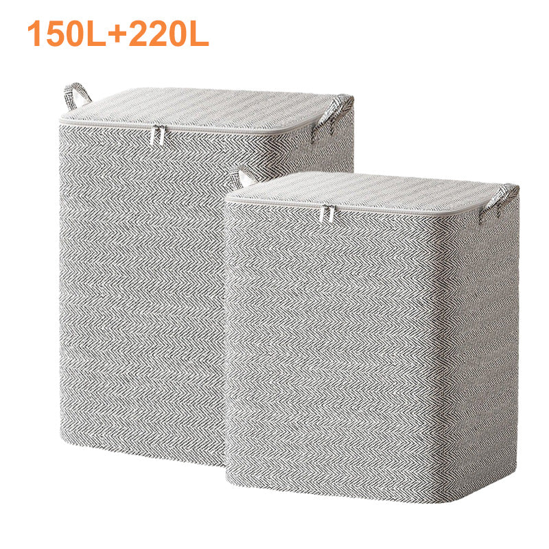 🔔 50 % RABATT🔥Extra stor förvaringslåda med lock – mångsidig för kläder, filtar och sängkläder🛌