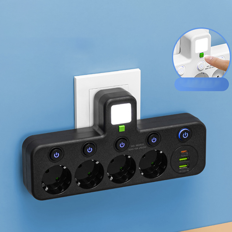 🔌2026 SPECIALERBJUDANDE - 60% RABATT⚡Smart grenuttag med USB-portar