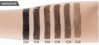 ⏳Köp 1 få 1 gratis⭐Långvarig, vattenfast och smetfri flytande ögonbrynsgel/färg (med gratis pensel)❤️