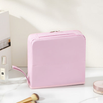 💄2026 Nyheter – 60 % rabatt✨ Sminkväska med fack – Praktisk och snygg, rymmer alla dina nödvändigheter👜🌟