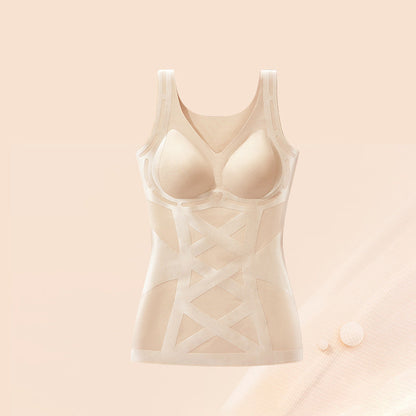 📢📢🔥54 % RABATT !! ✨Sömlös kroppsformande camisole med inbyggd behå