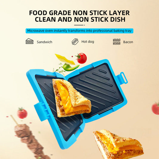 🔥2026 Nyheter: 55% rabatt under en begränsad tid!🔥 🫕Mikrovågsugn, brödrost och smörgåsgrill – din snabba matlagningskompis🥪