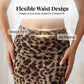 👗 50% RABATT NU! 🐆 Damernas Flödande Leopardmönstrad Lång Kjol – Hög Midja & Mångsidig Stil ✨