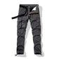 👖 50% RABATT NU! 🔧 Herr Klassiska Taktiska Cargobyxor – Multi-Ficka, Hållbar Bomullsblandning & Justerbara Muddar – Perfekt För Utomhus- & Vardagsbruk ✨