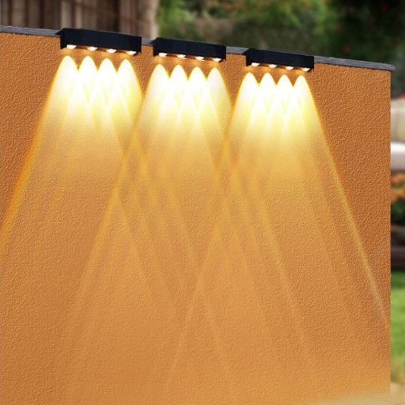 😍En lampa för att försköna din trädgård – utan att spendera ett öre på el✨Flerfärgad solcellsvägglampa för utomhusbruk✨