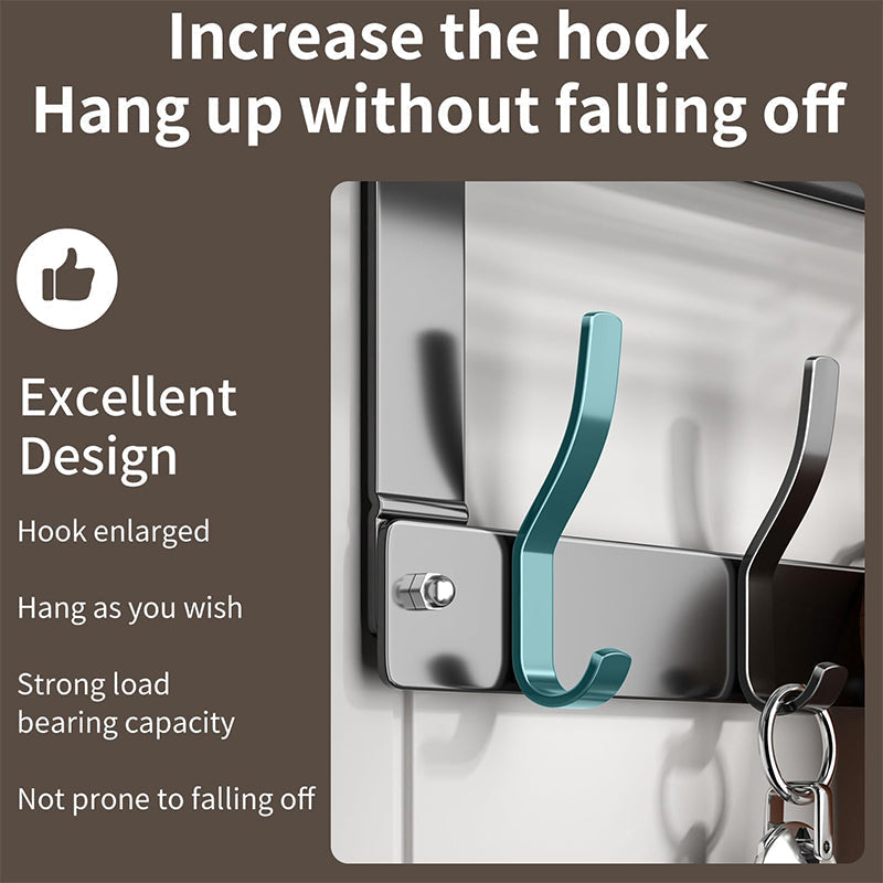🏡 50 % RABATT NU! 🚪 Smart dörrhängare med förvaringskorg – skapa mer plats direkt på dörren, verktygsfri installation ✨