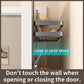 🏡 50 % RABATT NU! 🚪 Smart dörrhängare med förvaringskorg – skapa mer plats direkt på dörren, verktygsfri installation ✨