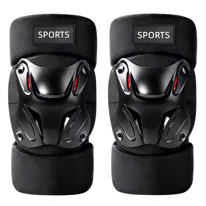 🛡️ 50% RABATT NU! 🏍️ Knä- & Armbandsskydd Set för Motorcykel