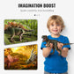 🦖 The Toy That Tidies Itself – T-Rex Head Storage Box with 12 Lifelike Dinos. 50% Off. UK Stock