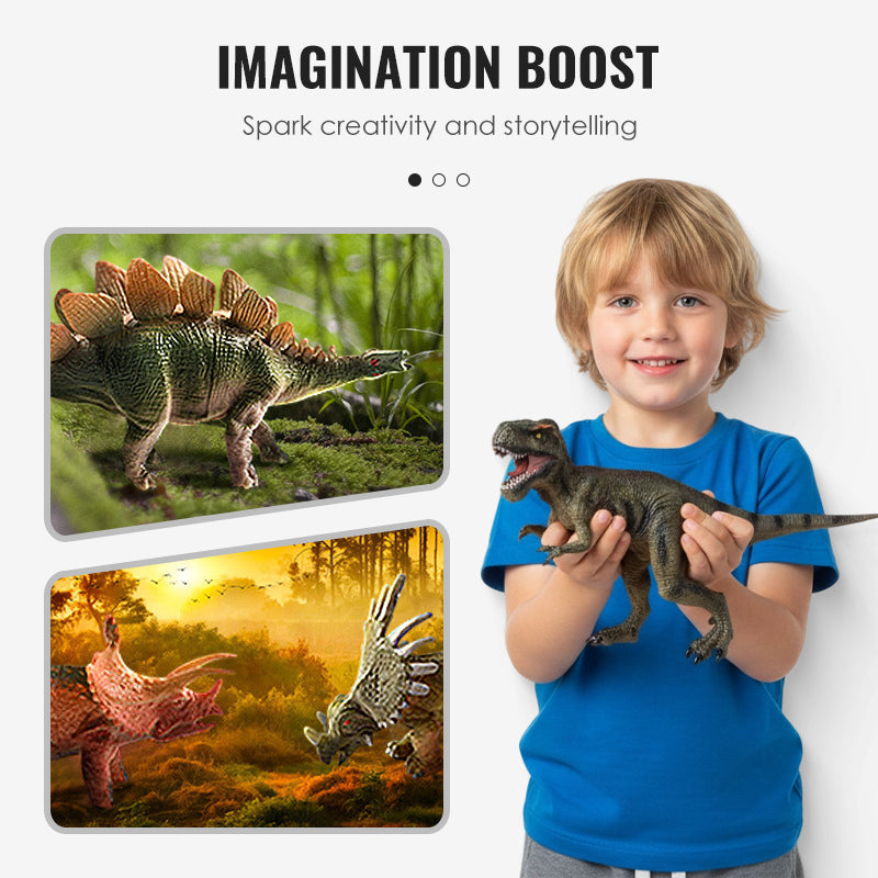 🦖 The Toy That Tidies Itself – T-Rex Head Storage Box with 12 Lifelike Dinos. 50% Off. UK Stock