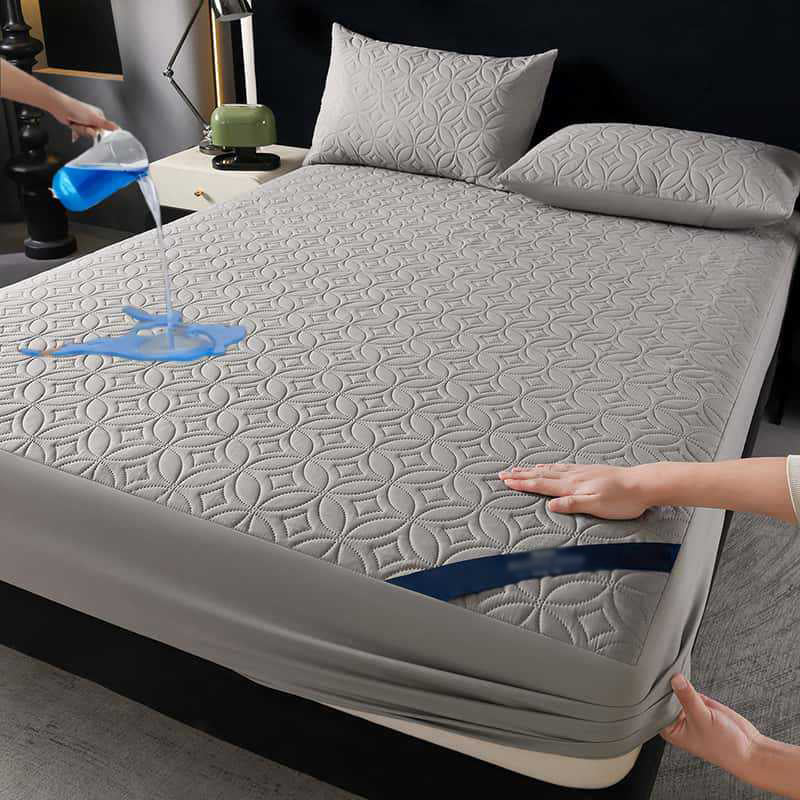 🛏️ 50% RABATT NU! 💧 Vadderat Vattentätt Madrasskydd – Mjukt & Andningsbart – Perfekt för en God Natts Sömn 🌙