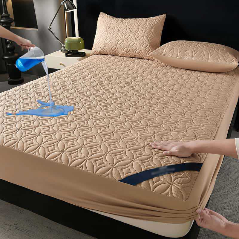 🛏️ 50% RABATT NU! 💧 Vadderat Vattentätt Madrasskydd – Mjukt & Andningsbart – Perfekt för en God Natts Sömn 🌙