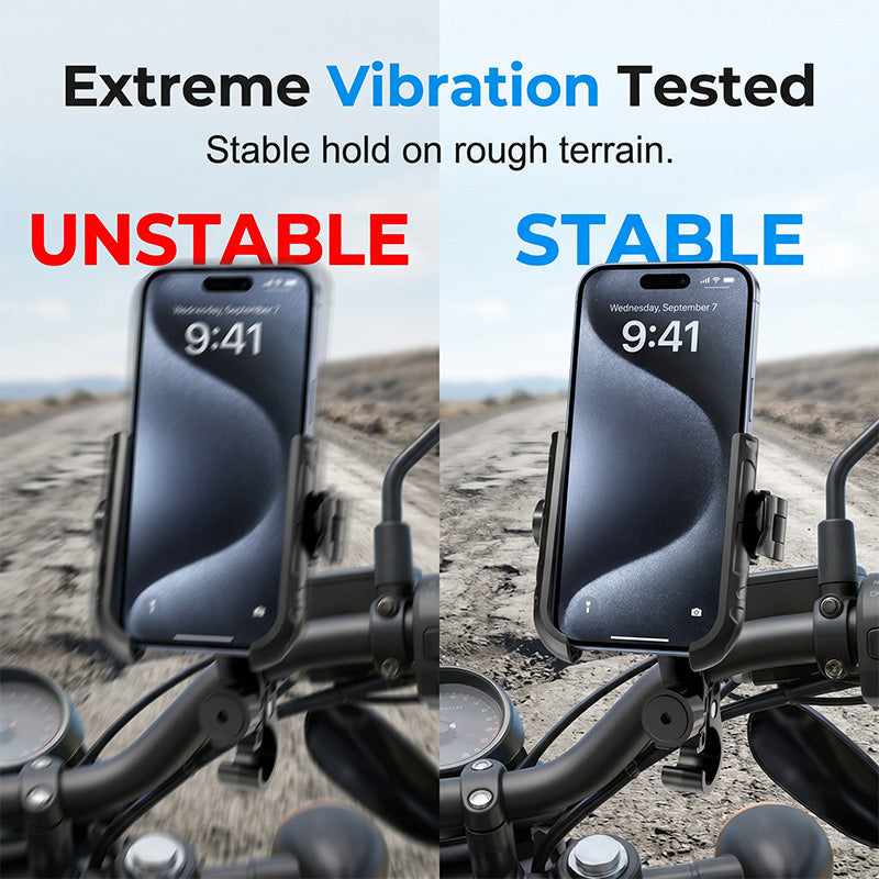 🔥 50% OFF! 🚲 Bike Mount for Your Phone with Quick-Release Clip – Shock-Resistant, 360° Rotatable, and Fits All Models – Perfect for Navigation and Outdoor Cycling – Safe and Practical 🛡️✨