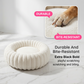 🐶 50% RABATT NU! 🛏️ Ultramjuk Rund Lugnande Husdjursbädd – Den Perfekta Sovplatsen för Hundar & Katter – Upphöjd Kant & Ortopediskt Stöd 🌙
