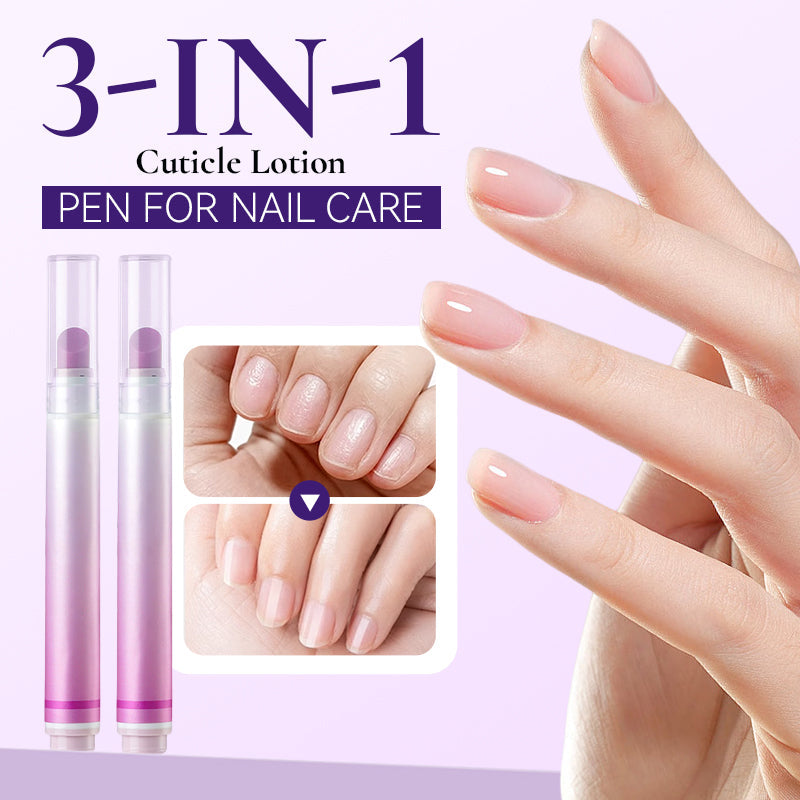 📢📢 50% RABATT!! ⏰ 3-i-1 Nagelbandspenna – Fuktar, Reparerar & Vårdar – Din Fickvänliga Nagelvårdsessential 💅✨