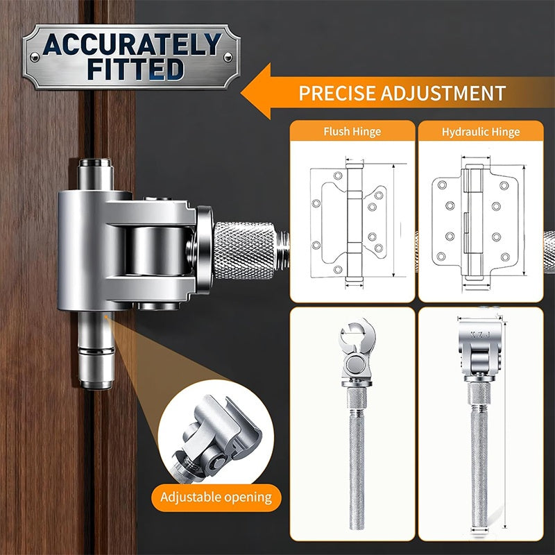 🔧 50 % RABATT NU! 🚪 Universell justerbar dörrgångjärnsnyckel – rostfritt stål, ergonomiskt grepp & enkel justering – perfekt för hemreparation 🛠️