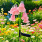 Solcellsdrivna blomsterlampor – trädgårdsdekorationer för utomhusbruk