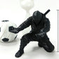 Kreativ pennställ i form av en ninjakrigare, 3D-printad