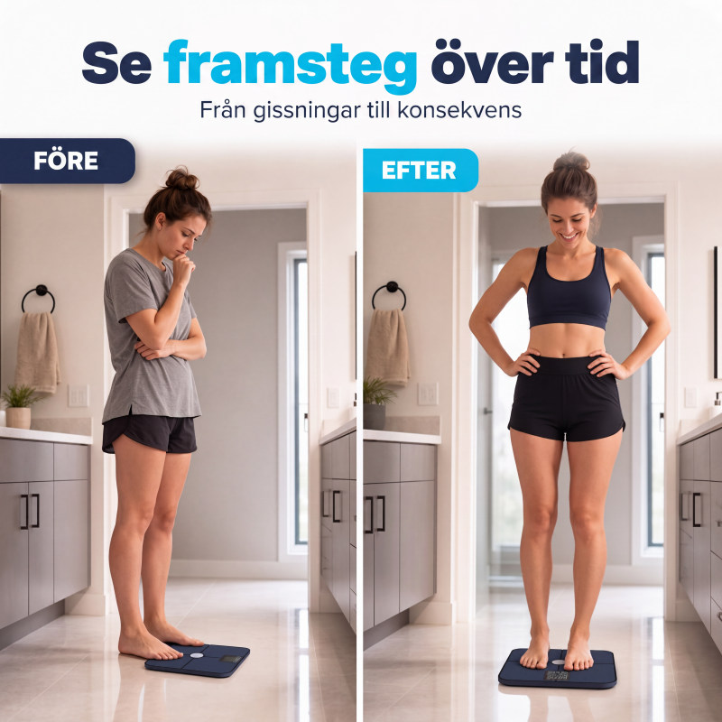Precision kroppsfettvåg