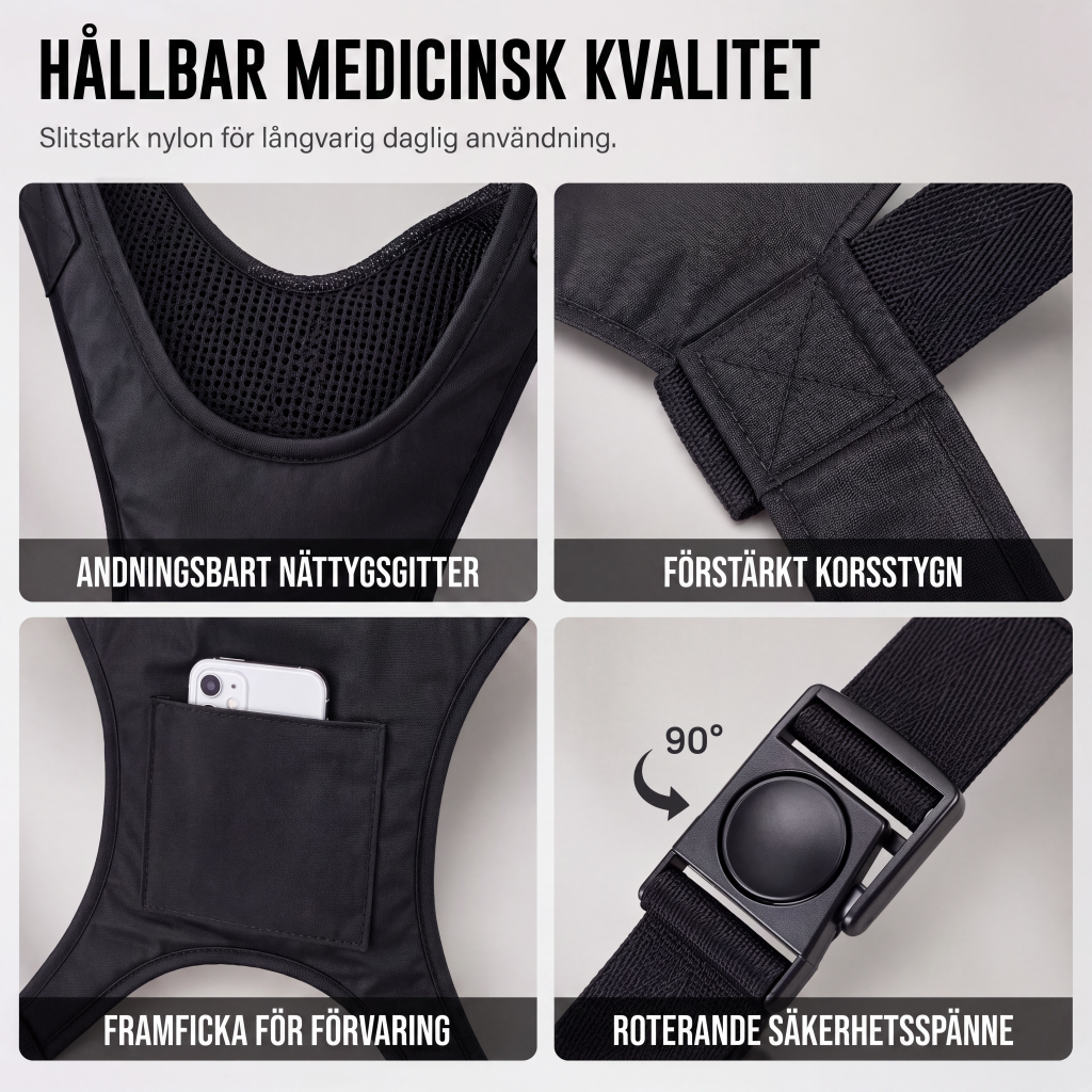 Rullstolssäkerhetsbälte för äldre