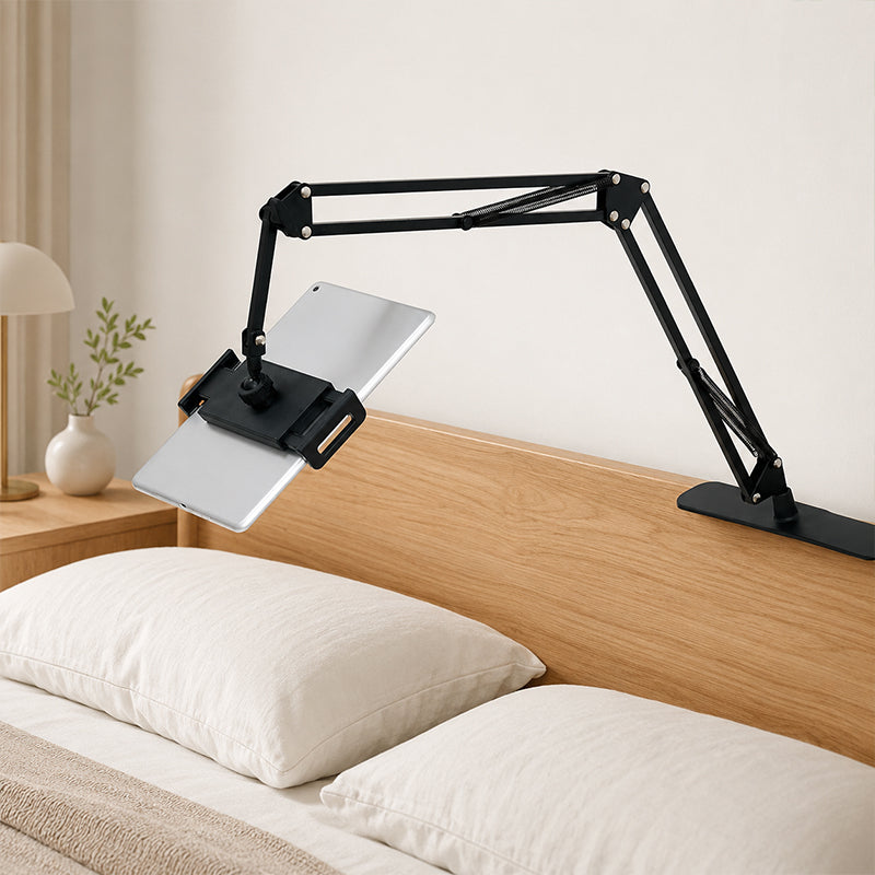 📱🛏️ Magnetiskt sängbord surfplatteställ med dold madrass‑bas – handsfree, flervinklad & universell – perfekt för filmtittande och läsning i sängen 🌙✨