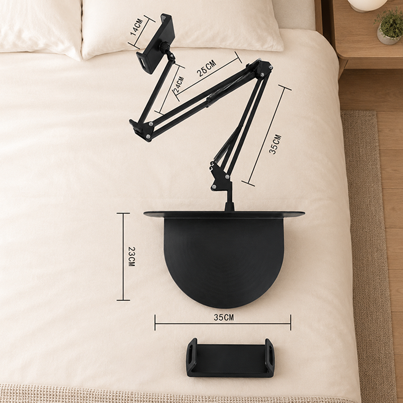 📱🛏️ Magnetiskt sängbord surfplatteställ med dold madrass‑bas – handsfree, flervinklad & universell – perfekt för filmtittande och läsning i sängen 🌙✨