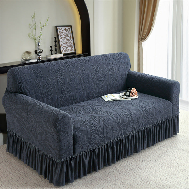 🛋️ 50 % RABATT NU! ✨ Halkfritt sofaöverdrag – heltäckande, sitter på plats & glider inte – passar de flesta soffor – bekvämt för vardagsbruk 🏠