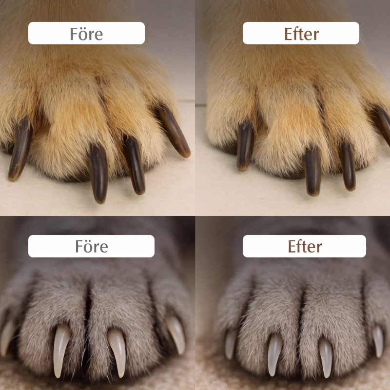🎉 2026-rea – Över 27 000 sålda! 🐾 Kloklippare för husdjur med LED-ljus – Se pulpan, klipp aldrig för kort! ✨