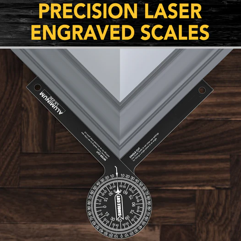 📐 50 % RABATT NU! 🔧 7-tums geringssåg-vinkelmätare – precis, robust & lättavläst – perfekt för exakta vinkelsnitt och DIY-projekt ⚙️