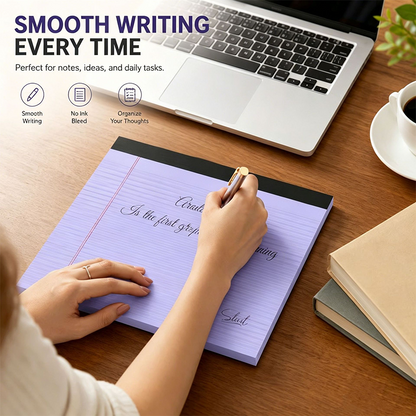 Minimalist Lined Writing Notepad