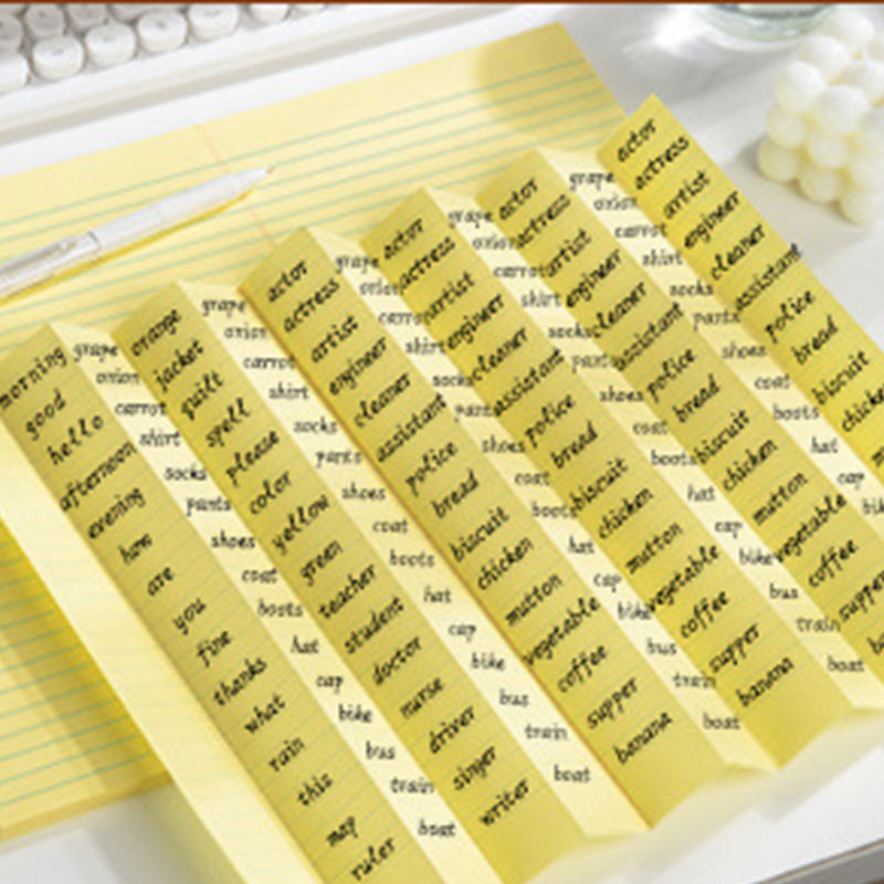 Minimalist Lined Writing Notepad