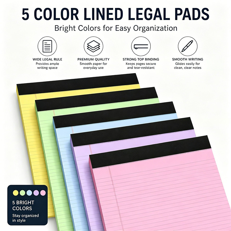 Minimalist Lined Writing Notepad