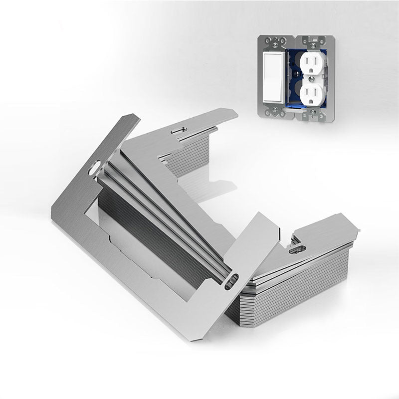 🔌 50 % RABATT NU! 🔧 Flush fit väggplatta distansbricka – korrigerar ojämnt djup, plan finish & enkel montering – perfekt för eluttag och strömbrytare 🏠