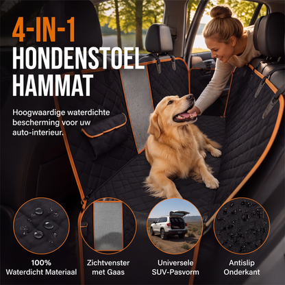 🐶Tidsbegränsad 50% rabatt! 🔥 Slitstarkt hundskydd för bilbaksäte, vattentätt och halkfritt under resor 🐾