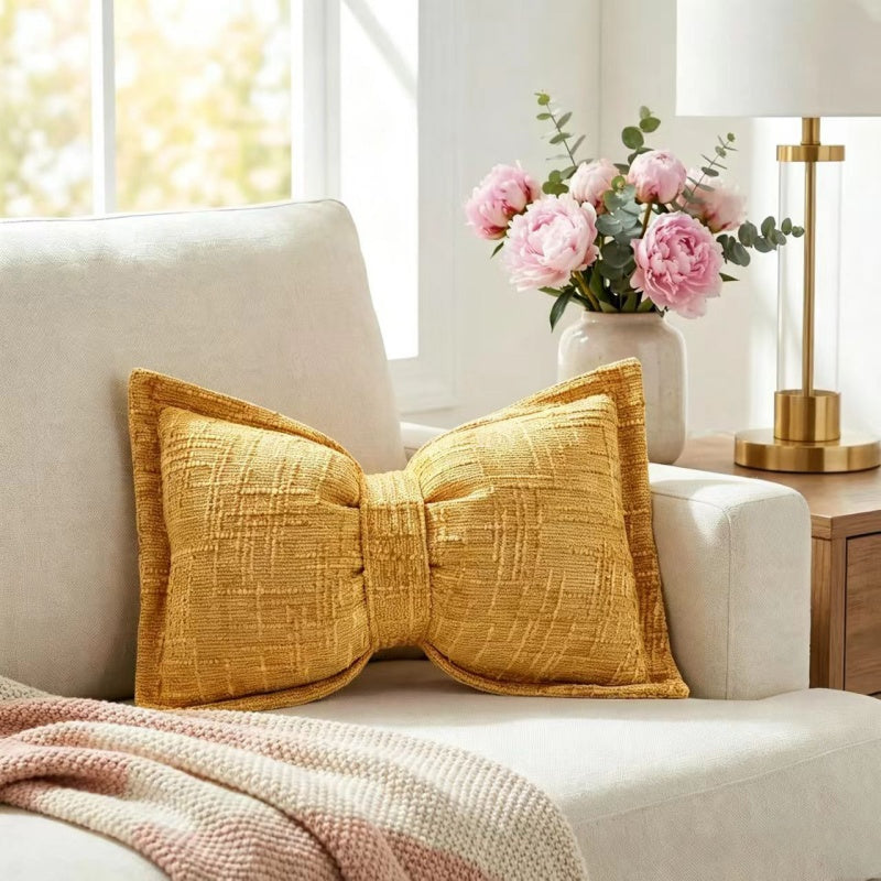 🎉 BEGRÄNSAD TID 50% RABATT! 🎀 Mjuk Chenille Rosettformad Kudde – Premium Chenilletyg, Utsökt Hantverk & Inlägg Ingår ✨