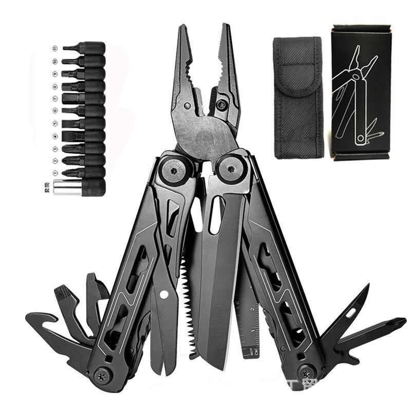 🔧 50 % RABATT NU! 🛠️ Bärbar hopfällbar multiverktyg-tång med fodral – mångsidig, kompakt & hållbar – perfekt för camping och reparationer 🏕️