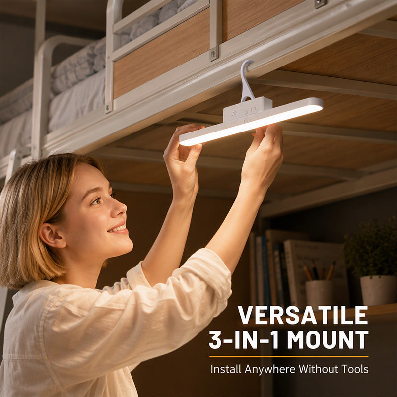 📢📢50% RABATT NU!! ⏰Magnetisk Uppladdningsbar LED-läslampa 🧲💡