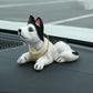 🎉 Rea 2026 – Över 12 000 sålda! 🐶 Söt hund-bobblehead – nickar vid varje kurva – 10 raser, mjuk plysch, guldkedja – sprider glädje under varje bilresa 🚗