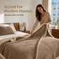🧶50% RABATT⏰ Dubbellagrat tjockt mjukt filt, slitstark & mångsidig användning🛋️