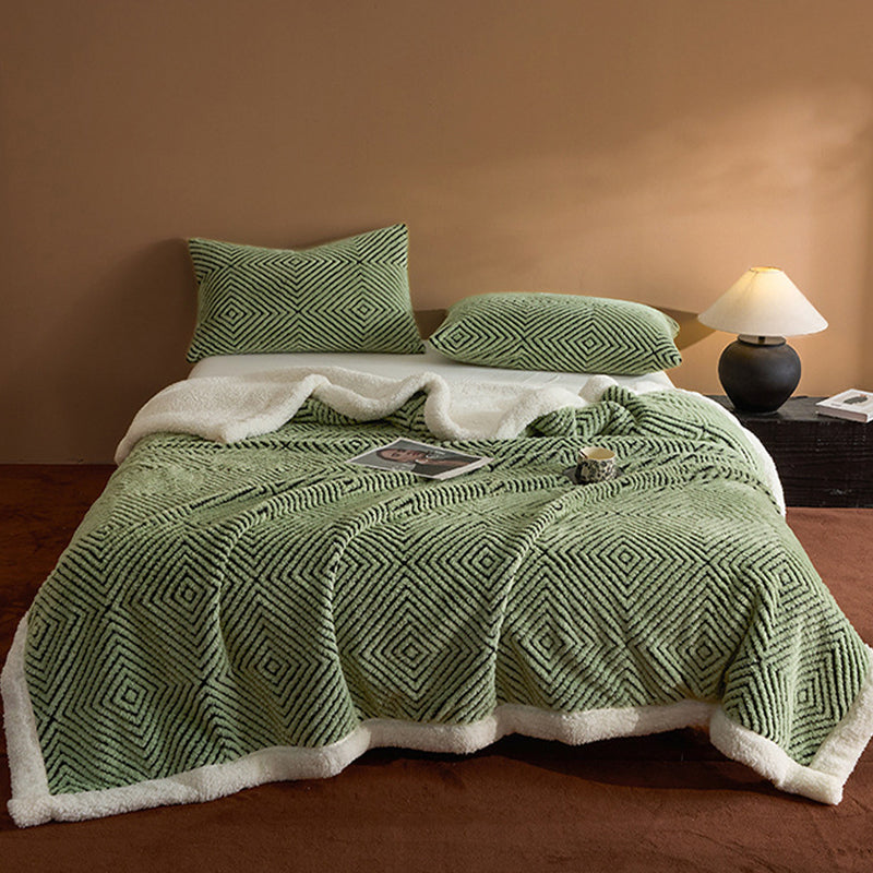 🧶50% RABATT⏰ Dubbellagrat tjockt mjukt filt, slitstark & mångsidig användning🛋️