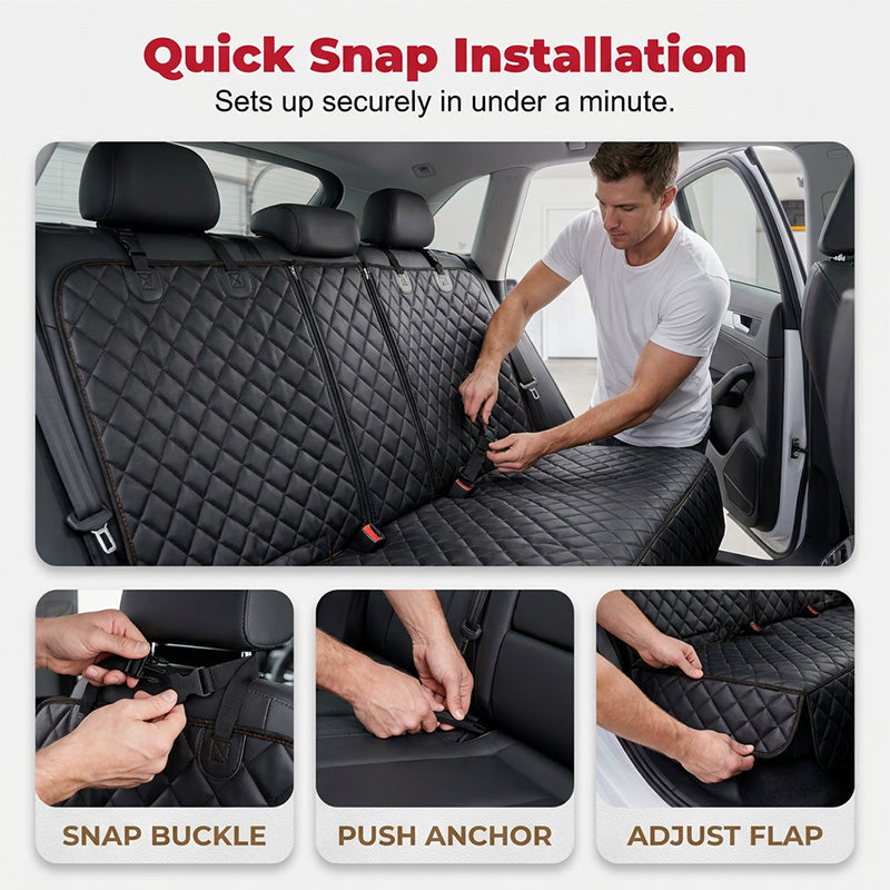🐶 50 % RABATT NU! 🚗 Foldable dog car seat – vattentät, säker & bekväm – perfekt för hundägare 🐾