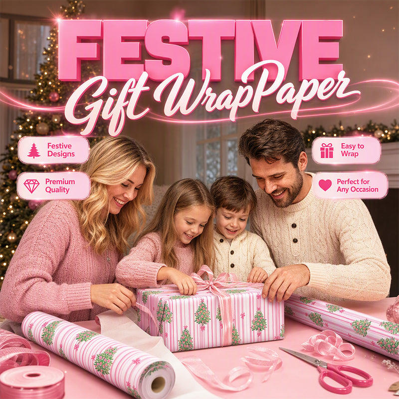 🎄Julinslagningspapper för Semesterpresenter🎅