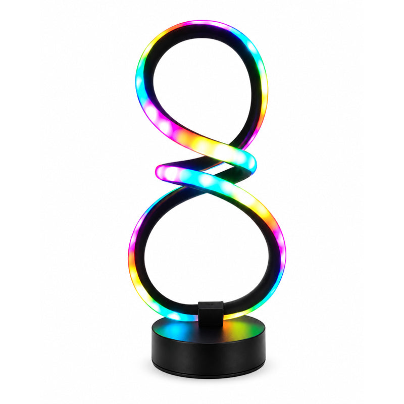💡50% RABATT⏰ Modern dubbelhelix bordslampa, elegant belysning för skrivbord och sovrum
