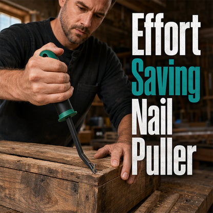 🔨 50 % RABATT NU! 🛡️ Ergonomisk häftklammerborttagare spikdragare – vinklad spets, hållbar & bekväm – perfekt för renovering och träarbete 🛠️