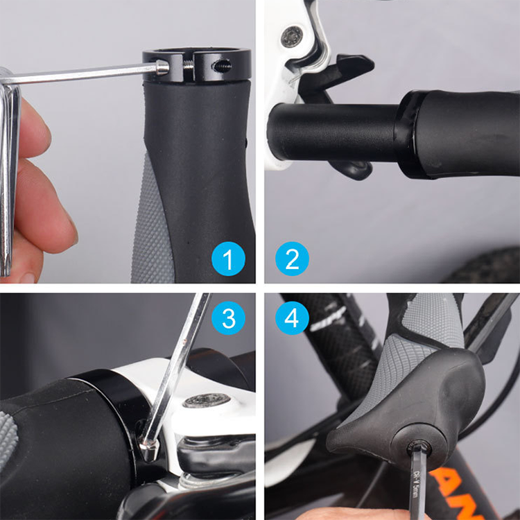 🚴 50 % RABATT NU! 🧤 Ergonomiska cykelstyrgrepp – TPR-material, säker låsning & universell passform – perfekt för mountainbike och landsväg 🔒