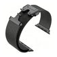 ⌚ 50 % RABATT JUST NU! 🛡️ Armband i rostfritt stålnät – andas, smidigt och säkert lås – uppgradera din smartklocka 🖤