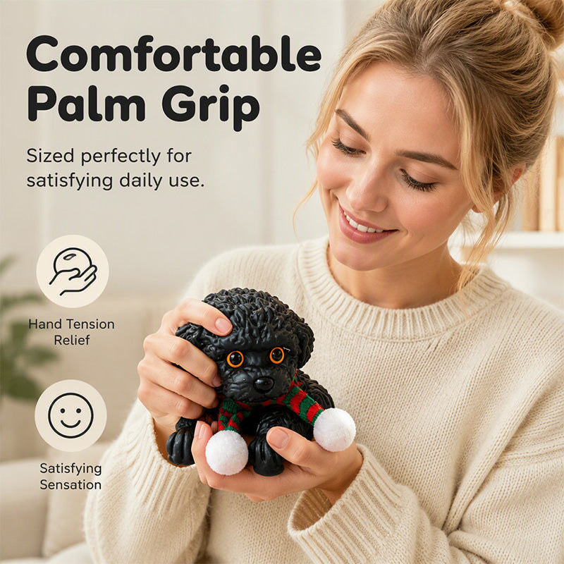 🧸 50% RABATT! 🐶 Krama-nalle – Stressavlastning, mjuk & söt ✨