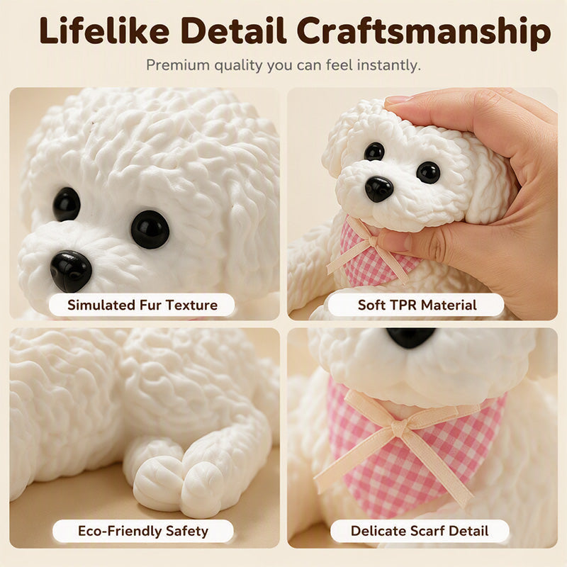 🧸 50% RABATT! 🐶 Krama-nalle – Stressavlastning, mjuk & söt ✨