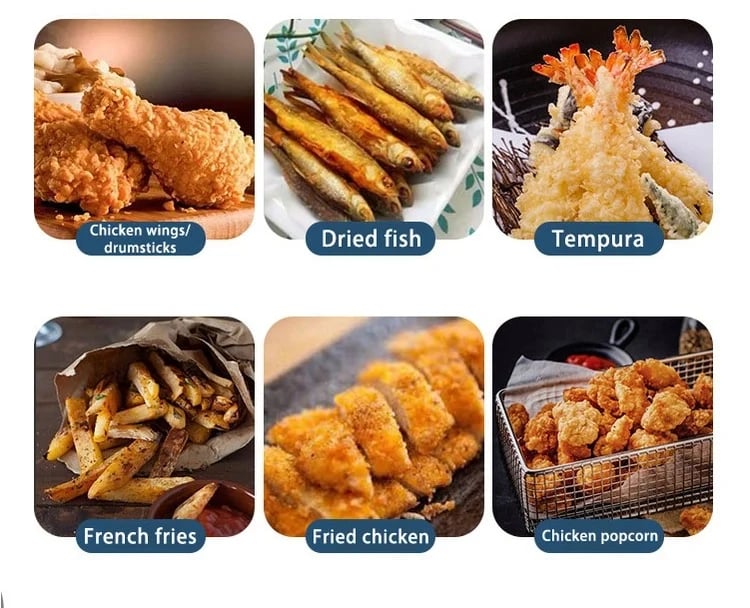 ⏳Tidsbegränsat Erbjudande⏰304 Rostfritt Stål Tempura Fritös – Termometer, Avrinningsgaller, Djup Gryta ✨